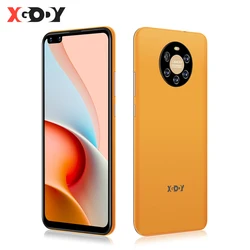 XGODY Global Smartphone Android 8.1 Face Unlock 6.7 Inch Big Screen Cellphone 1GB 8GB Quad Core 5MP 2800mAh Mate 40 Mobile Phone
