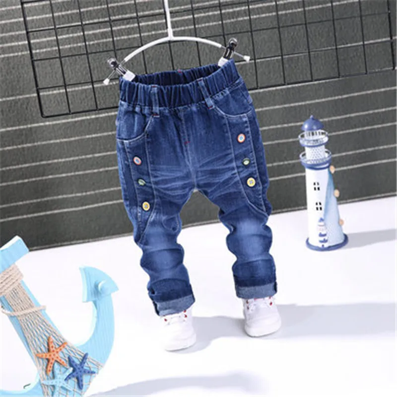 

New spring autumn boys trousers boys kids fashion denim pants for children pants clothing boys casual jeans leggings 2-7Y 2019