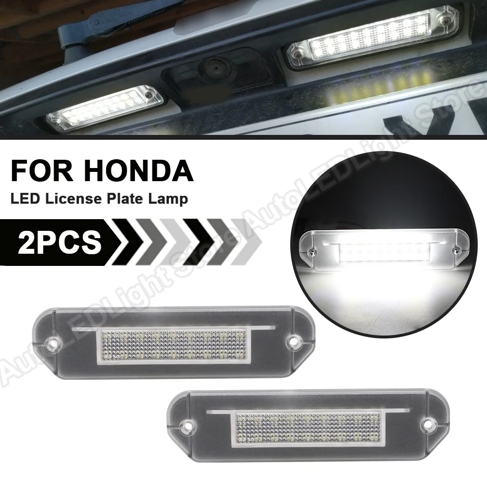 2pcs For 1990 1991 1992 1993 Honda Accord 1990 1991 1992 1993 Led