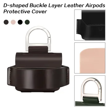 

For AirPods Pro 2019 Wireless Charging Case Leather Scratch Protect Cover Soft Sponge Headphone Case Cover Case cute #E30