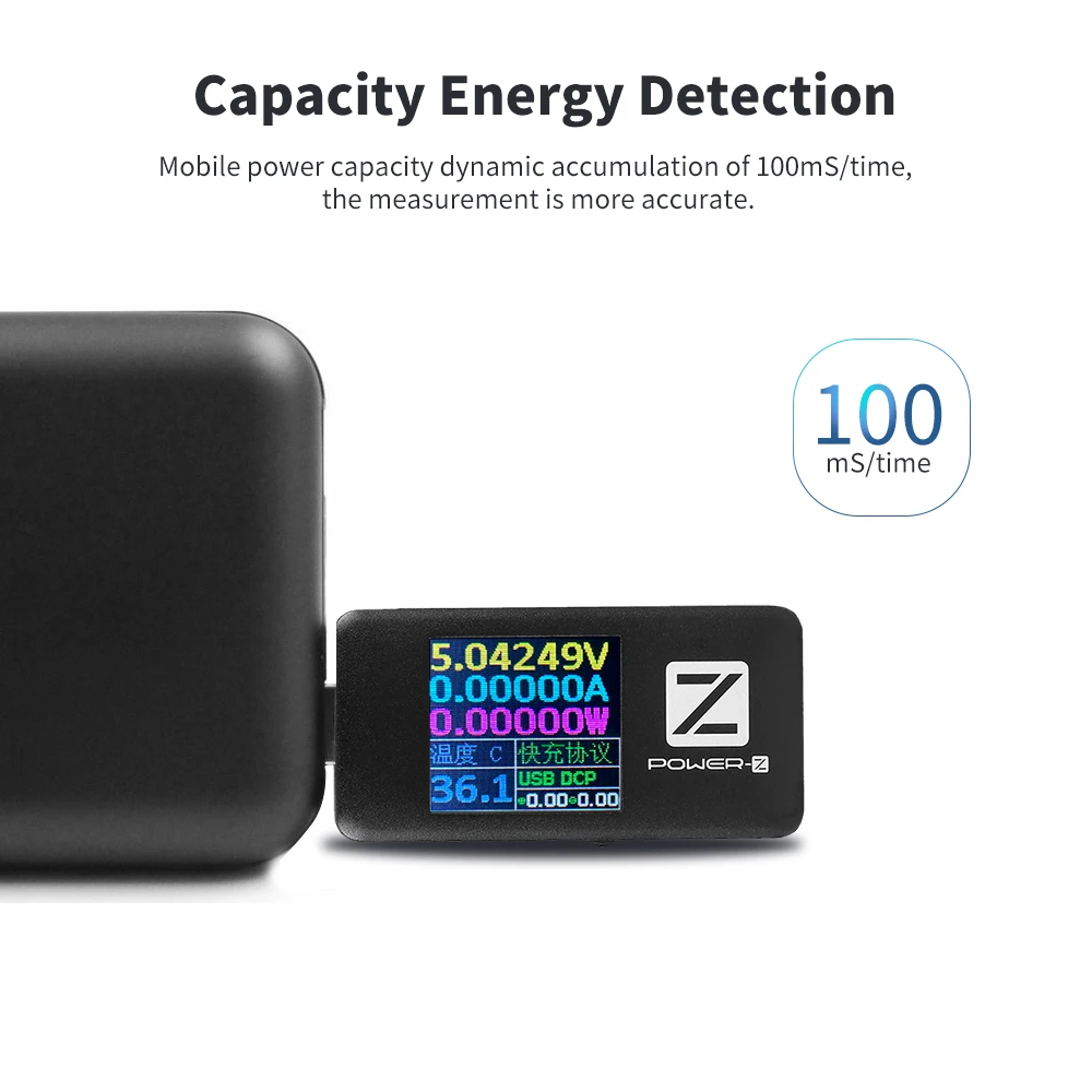 Зарядное устройство LAB power-Z PD тестер USB зарядное устройство измеритель напряжения тока power Bank детектор FL001 SUPER