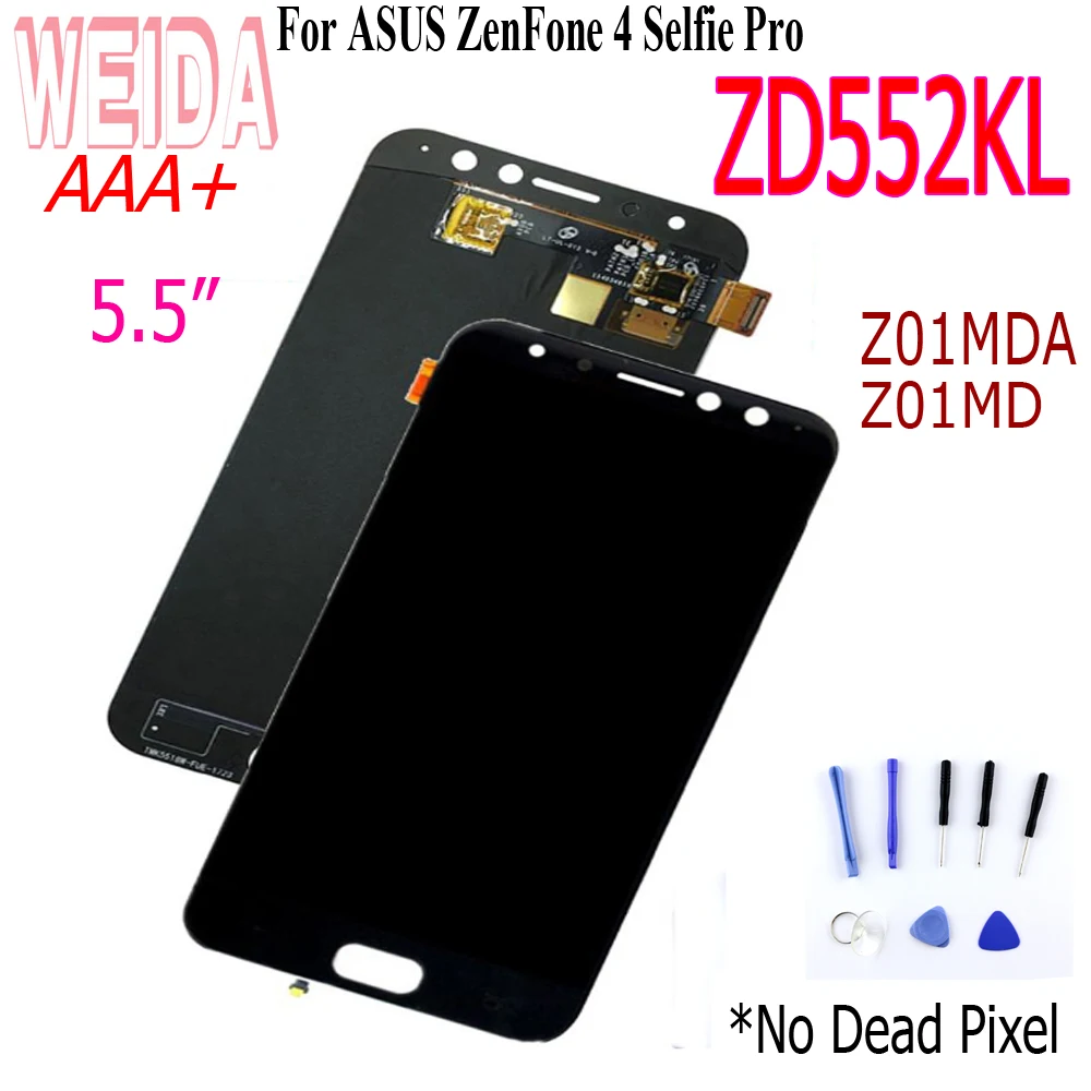新品  Zenfone 4 Selfie Pro ZD-552KL ブラックスマートフォン本体