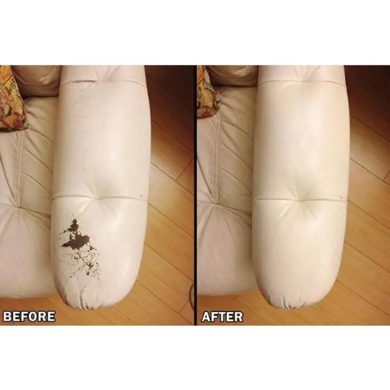 Liquid Diy Leather Vinyl Repair Kit Seat Sofa Coats Hole Crack Rip Auto