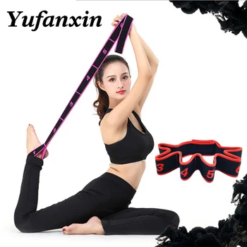 

Yoga Pull Strap Stretch Band Fitness Elastic Band Resistance Bands Yoga Pilates GYM Fitness Exercise Resistance Bands