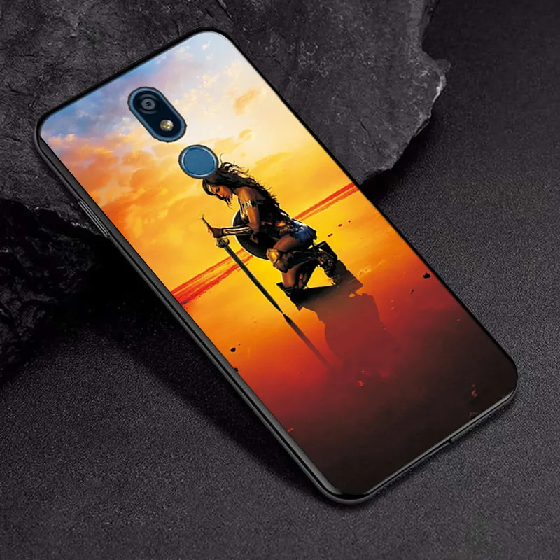 Для LG K4 K7 черный ТПУ чехол для телефона чехол для LG k7 K8 чехол с защитной крышкой для LG K8 K10 K12 плюс K40 X4 чехол s - Цвет: TPUBLK537