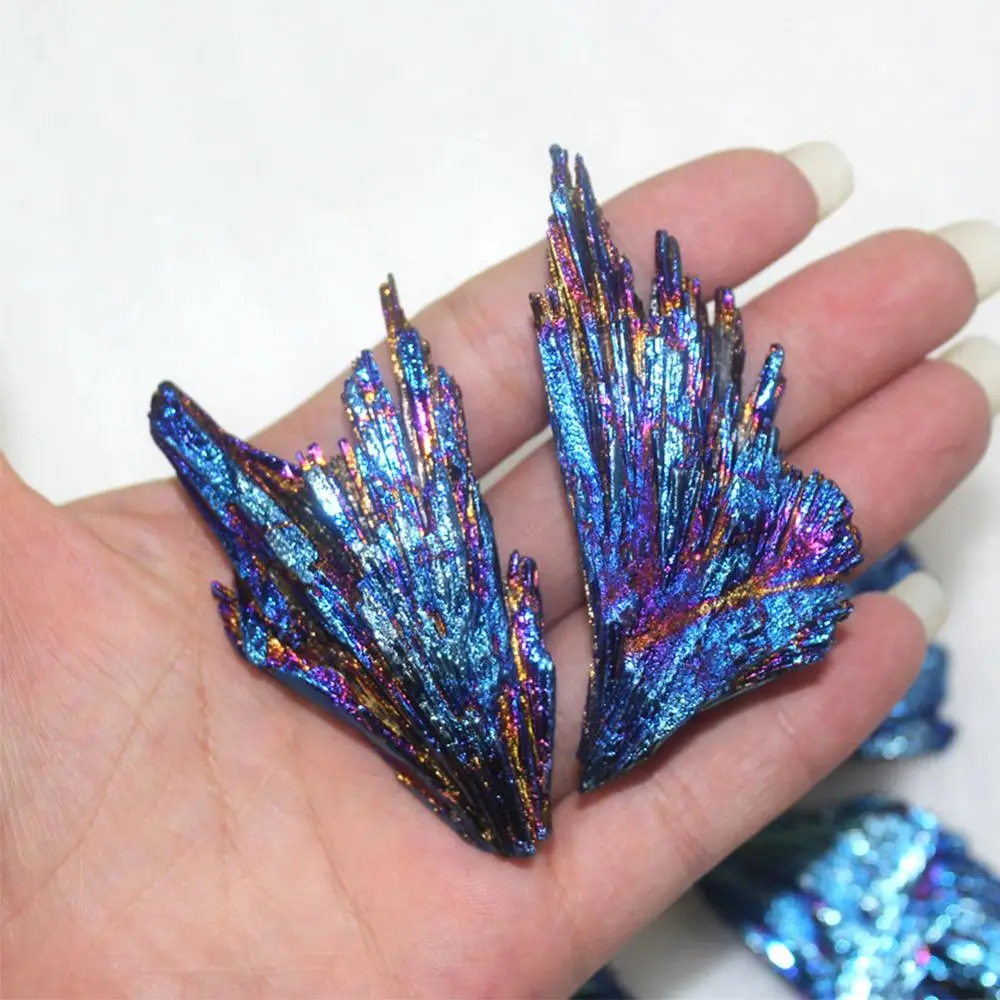 

20-30g 40-50g Natural Quartz Crystal Rainbow Titanium Cluster VUG Mineral Specimen Healing pierre naturelle et cristaux Stones