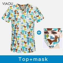 Best Price High quality dentist pharmacist scrubs tops unisex Spa uniform doctor nurse workwear Medical surgery clothes Beauty salon top Best Price High quality dentist pharmacist scrubs tops unisex Spa uniform doctor nurse workwear Medical surgery clothes Beauty salon top