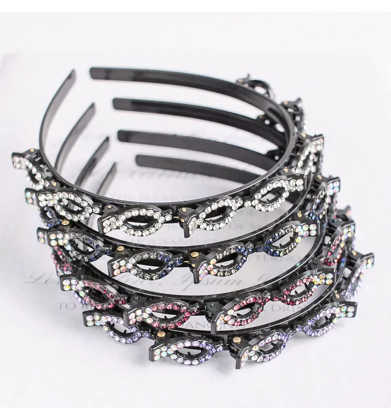 Double Bangs Hairstyle Hairpin Hairband Hair Decoration Clips Hoop Headbands for Women Barrettes Hairstyle Hair Accessories