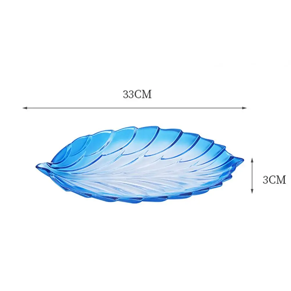 1 шт. Лист хрустальный поднос Оригинальная тарелка для фруктов семена дыни леденец с фруктами украшения для панель для свадьбы Настольный Дисплей
