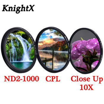 

CPL polarizer Neutral Density Adjustable nd2-1000 Star Camera Lens Filter For canon sony nikon d600 400d 52mm 58mm 67mm