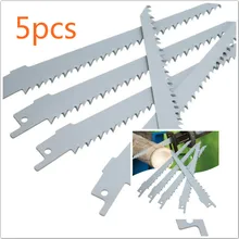 S644d 5 pçs viu lâminas de poda de madeira reciprocating viu lâminas limpas para o corte rápido de madeira 150mm