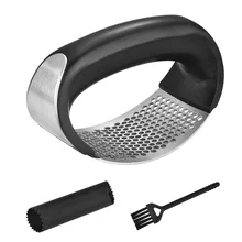 1 Набор ручной загуститель чеснока из нержавеющей стали кухонный инструмент для чеснока KSI999