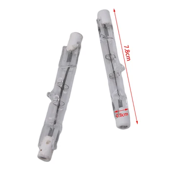 

R7s Halogen Bulb 100W 200W Halogen Lamp 78mm Halogen Light Bulb 220V Size 78mm