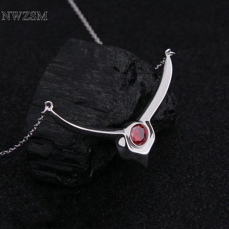 Аниме код GEASS Lelouch Lamperouge Косплей King Power 925 Серебряный кулон реквизит подарок |