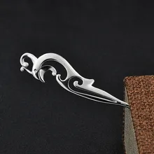 925 Sterling Silver Hair Pins Hair Sticks Wood Animal Bird Phoenix Hairpins Headpiece Women Headwear Hair Accessories