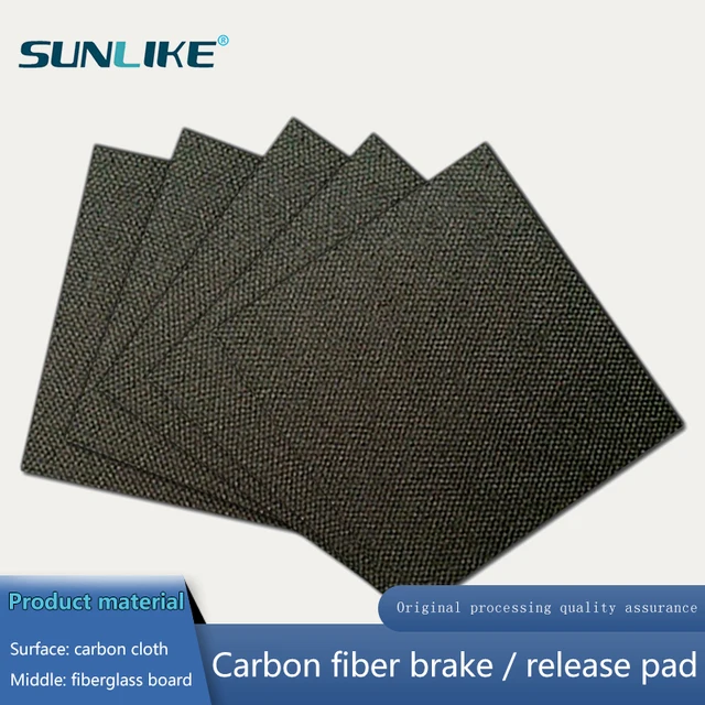 Customized CNC Cutting 1pcs Carbontex  Drag Washer For Fishing Reels Carbon Fiber 1.0mm 4