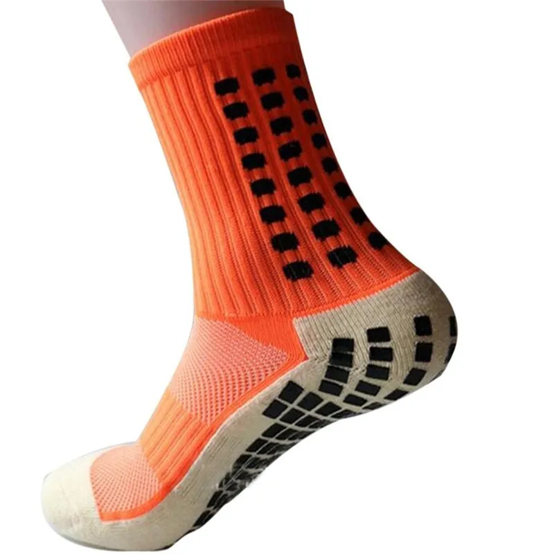 New Sports Anti Slip Soccer Socks Cotton Football Men Socks Calcetines (The Same Type As The Trusox)