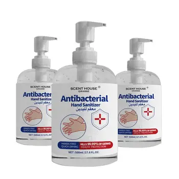 

75% Quick-drying Alcohol Disposable Hand Sanitizer Hands-Free Water Disinfecting Hand Wash Gel