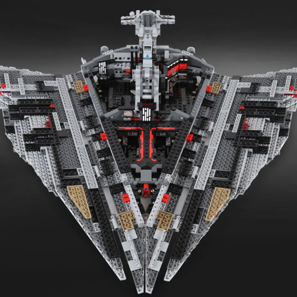 

2019 NEW 10901 First Order Star Destroyer Model Building Block Bricks Toys Compatible with Legoesglys Star Wars 75190