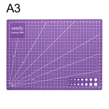 A3 режущий коврик режущий подклад A3 разделочная доска разделочная пластина ручной работы инструмент для ручного формовочного блока Прочный ПВХ материал Прямая поставка