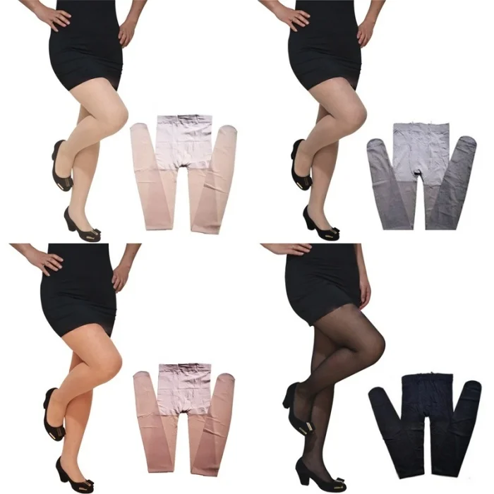 Plus Size Fashion Women Pantyhose Sexy Pregnant Maternity Tight Pantyhoses Stocking Hosiery Super Elastic US and Europe Big Size