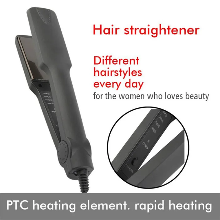 Выпрямитель для волос 4 режима температуры Регулируемый Быстрый разогрев для женщин домашний MP789