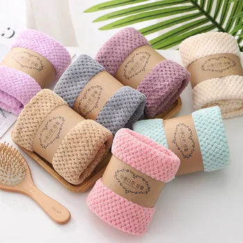 

Brand towel microfiber Hand Towels Plaid Hand Towel Face Care Magic Bathroom Sport Towel things for baby 35x75cm Dropshipping