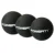 3 Pack Rubber Double Yellow Dot Replacement Squash Balls Racing Training Practice Balls Training Professional