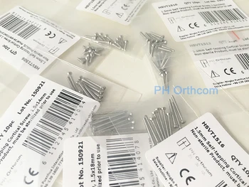 

1.5mm Self tapping Screws 6/7/8/9/10/11/12/14/16/18/20mm ONLY for Veterinary Use Small Animal Orthopedic