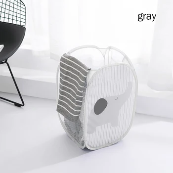 

Cartoon Sorting Basket Folding Clothes Storage Basket Laundry Baskets Kids Toys Bathroom Accessories J99Store