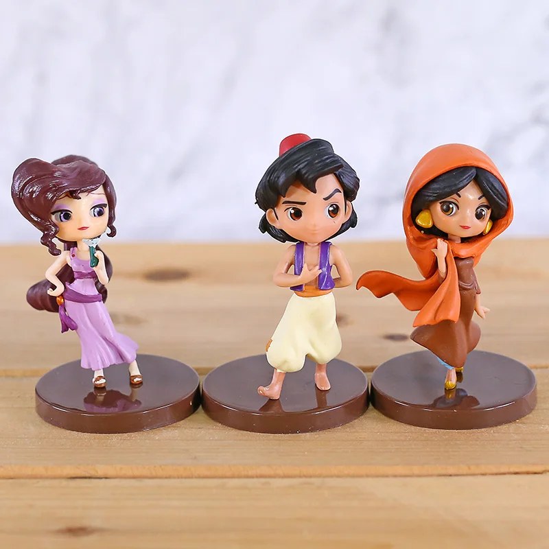 Q Posket персонажи Petit Megara ПВХ мультфильм фигурка игрушки для детей подарок 3