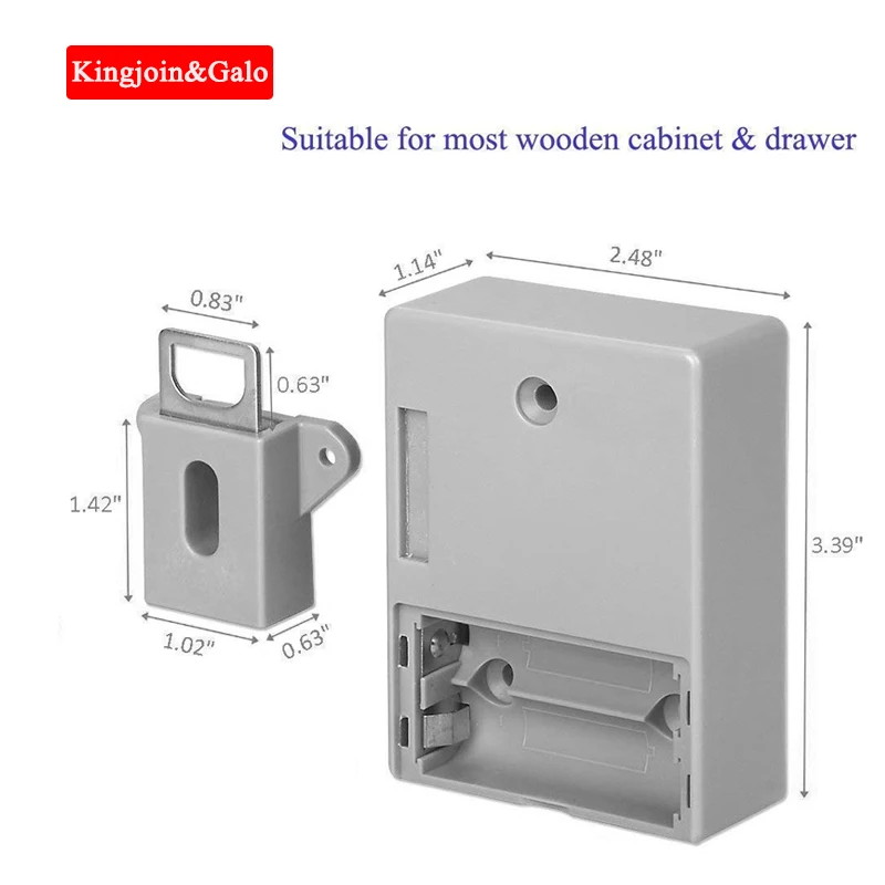 

Mini Invisible Hidden RFID Open Control Smart Sensor Locker Locker Wardrobe Shoe Cabinet Drawer Door Lock Electronic Lock