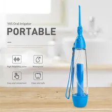 Oral Irrigator Teeth Cleaner Water Jet Tooth Health Water Non-electric Household Portable Oral Irrigator Flossing LV160 YAS New