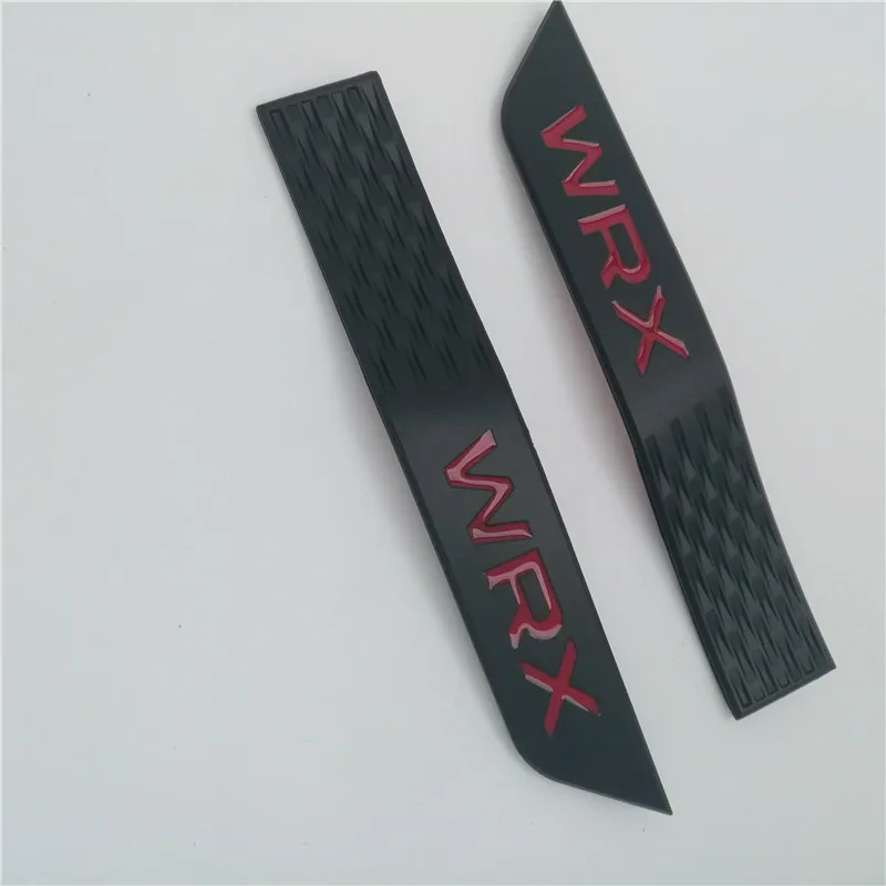 스바루 WRX에 대 한 2 개/대 새로운 3D 배지 장식 펜더 스커트 스티커 자동차 펜더 스티커 자동차 스타일링