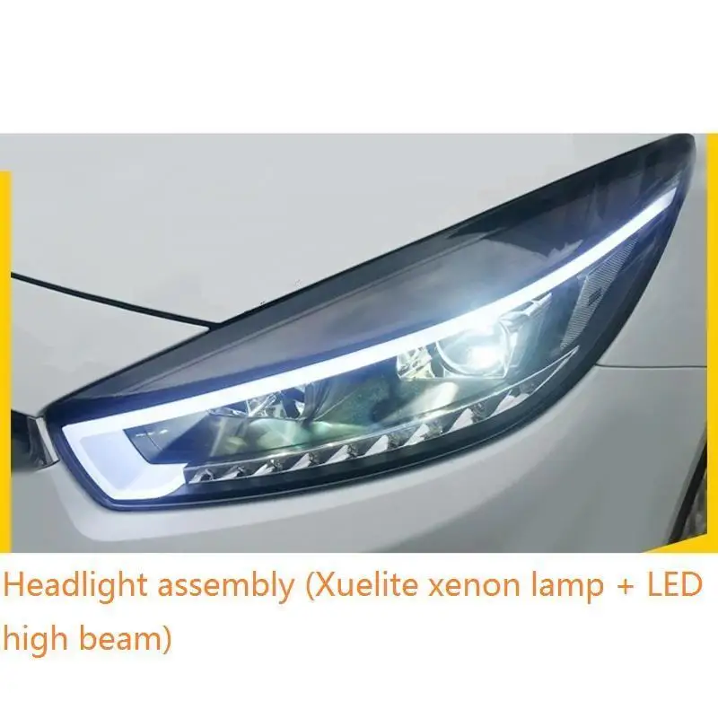 MODEL S Бегущие Neblineros боковые поворотники Drl наружные Luces Led Para Автомобильные фары в сборе 15 для Chevrolet Cruze - Цвет: MODEL S