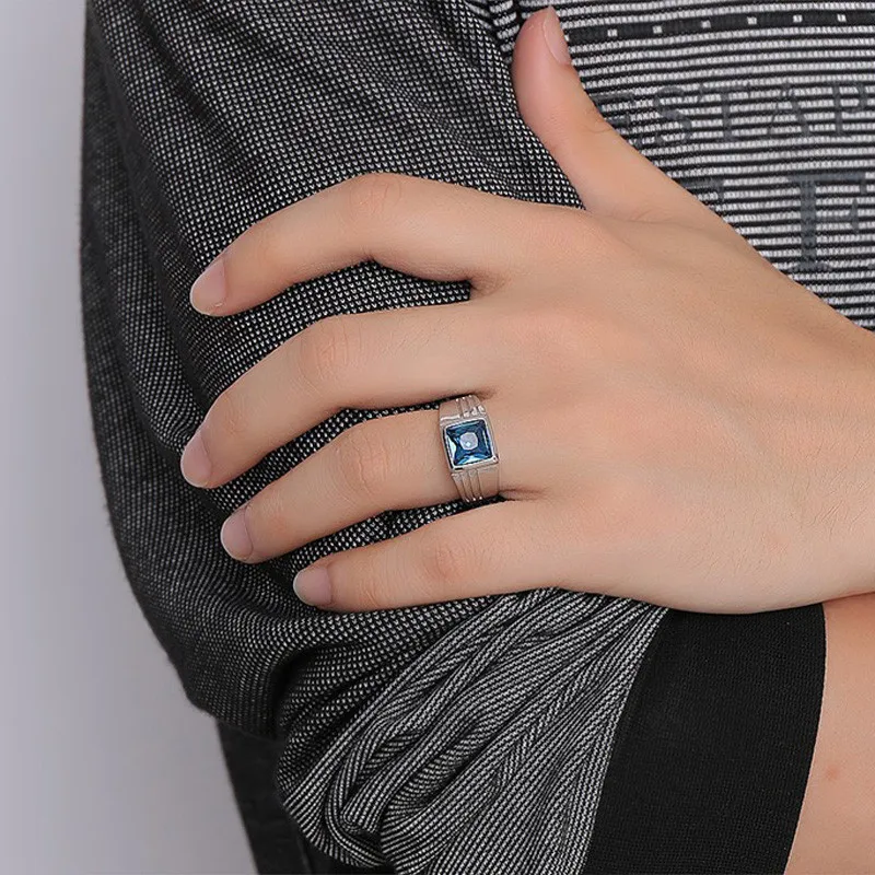 Mens-Rings-Stainless-Steel-Blue-Cubic-Zirconia-Cut-Ring-Fashion-Jewelry-Wedding-Band-anel-masculino-bague (4)