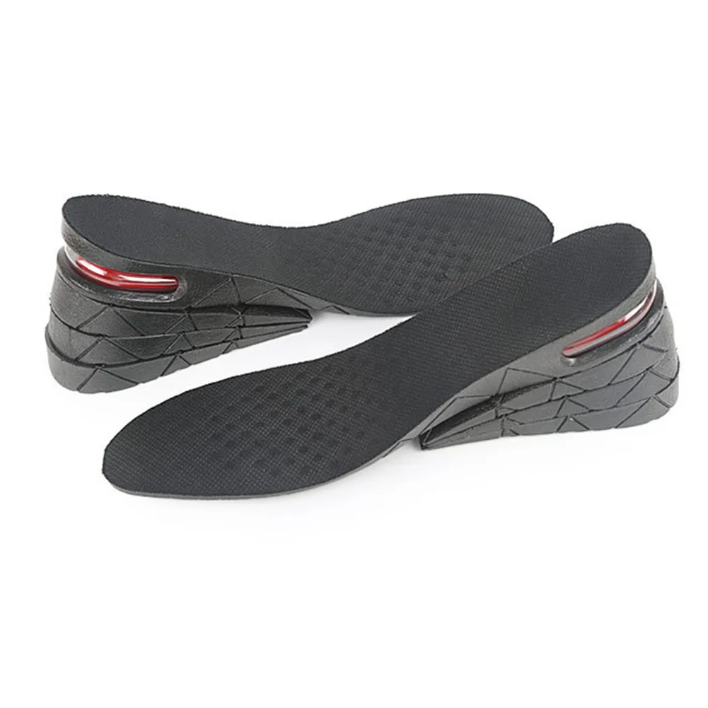 

Men Women Shoe Lift Insoles Shock Absorption Cushion Height Increase Breathable Unisex Pads Foot Taller Heel Adjustable Insert