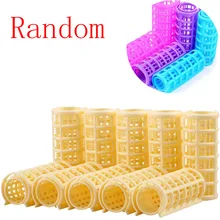 8 шт./компл. бигуди для волос парикмахерские инструменты модные классические хобби Стайлинг для волос инструменты пластик практичный и удобный портативный