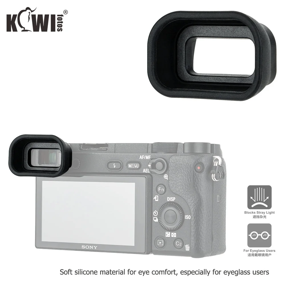 Обновленная мягкая камера видоискатель окуляр длинный наглазник для sony A6100 A6300 A6000 заменяет sony FDA-EP10