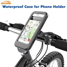 Bike Phone Holder Universal Waterproof Cell Phone Holder for Motorcycle Bicycle Mobile Phone Box Case with Touch Screen