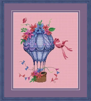 

ZZ1727 DIY Homefun Cross Stitch Kit Packages Counted Cross-Stitching Kits New NOT PRINTED Cross stich Painting Christmas Wreath