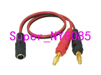 

3pcs DC Power 5.5x2.1mm Female to 4mm Banana Bullet Plug charger for CCTV