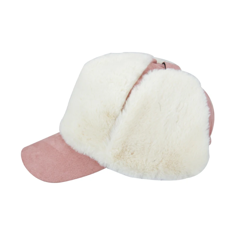 [CHARA'S] брендовая зимняя женская шапка-бомбер для девочек, для взрослых, шапка авиатора, ушанка, ветрозащитная Русская Шапка-ушанка, сохраняющая тепло