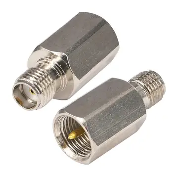 

2 Pieces Straight SMA-FME Adapter SMA Female Jack to FME Male Plug RF connector