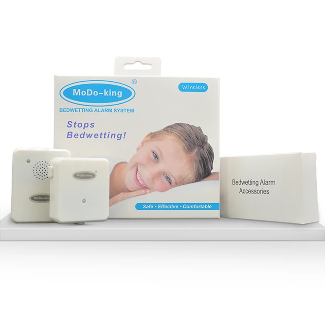 MoDoking Wireless Reception Distance 30 Meters Bedwetting Alarm For