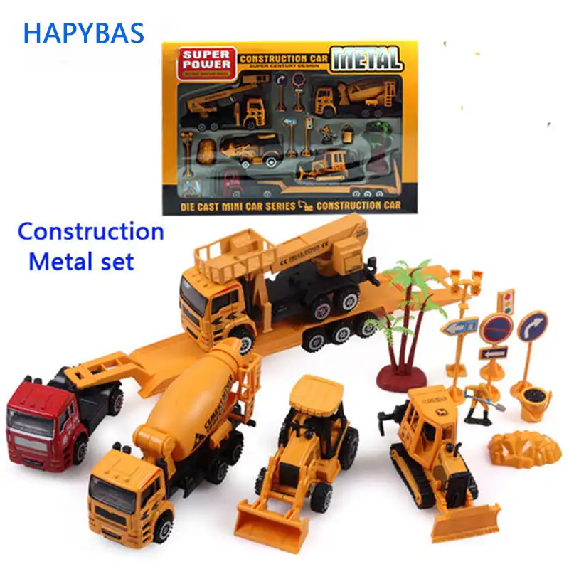 construction vehicle toy set