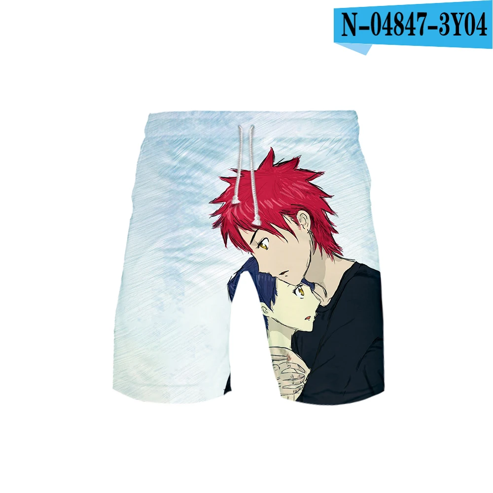 Shokugeki no souma уличная Повседневное летние пляжные шорты для будущих мам Для мужчин/Для женщин кепки в стиле "хип-хоп" для молодых людей - Цвет: Бежевый