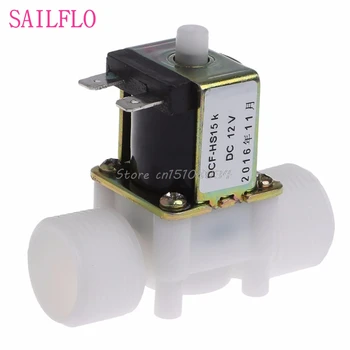 

3/4" DC12V PP N/O Electric Solenoid Valve Water Control Diverter Device New S08 Wholesale&DropShip