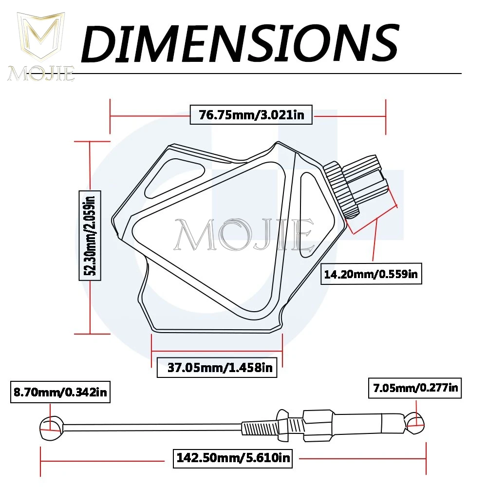 Для SUZUKI RM85 RM 85 2005- Кроссовый ЧПУ поворотный тормоз трюк рычаг сцепления простая кабельная система для кроссового мотоцикла