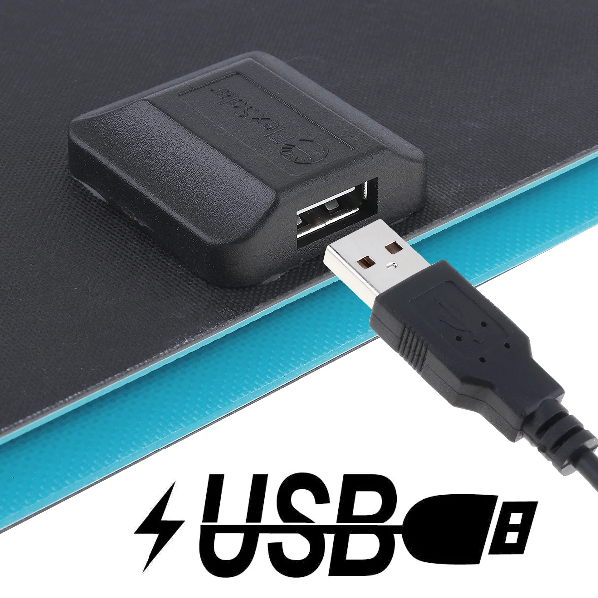 Солнечное зарядное устройство 10 Вт солнечная панель с usb-портом водонепроницаемое складное туристическое зарядное устройство подходит для iPhone/iPad/Galaxy